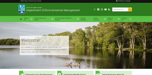 RHODE ISLAND Department of Environmental Management