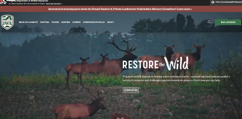 VIRGINIA Department of Game and Inland Fisheries