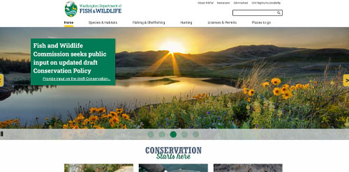 WASHINGTON Department of Fish Wildlife